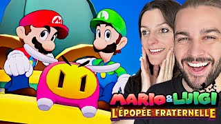 MARIO amp LUIGI  LÉPOPÉE FRATERNELLE  LE NOUVEAU JEU MARIO SUR NINTENDO SWITCH [upl. by Ursi]