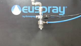 ELECTROPNEUMATIC SPEEDY JET ON ACTION  EUSPRAY [upl. by Maryl]