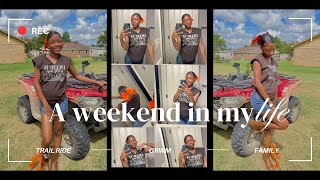 Weekend In My Life  grwm labor day wknd trail ride theme family time [upl. by Gaultiero]