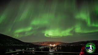 Aurora Borealis  Northern Lights LIVE in Utsjoki [upl. by Treblig]