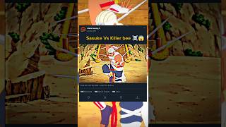 Killer bee Vs Sasuke fight 😱 anime naruto narutoshippuden sasuke shorts [upl. by Ree]