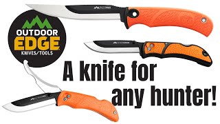 Outdoor Edge Knife Review  Replaceable Blade Hunting Knives [upl. by Annasus803]