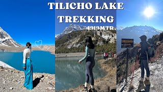 THE HIGHEST TILICHO LAKE TREK MANANG NEPAL 🇳🇵asmitarai8461 [upl. by Coffin274]