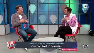 Zingaros 2024 Gaston quotRusitoquot González en el programa quotDALE QUE VAquot [upl. by Ahsilla]