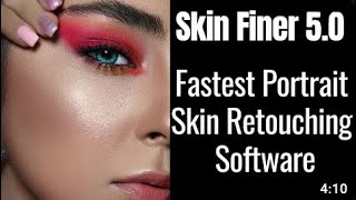 Skin Finer 5 0 software 2023 Adobe Photoshop cc Amazing Skin Filter [upl. by Klump]