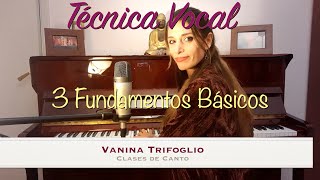 Fundamentos Básicos de la Técnica Vocal Todo lo que debes saber antes de cantar Clase de Canto 1 [upl. by Enoid]