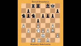 Mikhail Botvinnik vs David Bronstein  World Championship Match • Game 23 1951 [upl. by Modesta247]