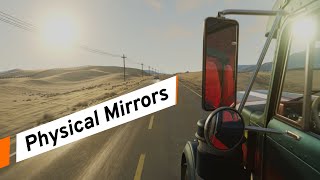 BeamNGdrive  Physical Mirrors Preview [upl. by Adalbert]