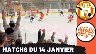 FAITS SAILLANTS des Matchs du 14 janvier du Tournoi PeeWee de Jonquière [upl. by Ranie241]