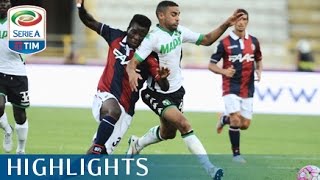 Bologna 01 Sassuolo  Highlights  Matchday 2  Serie A TIM 201516 [upl. by Rickert224]