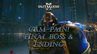 Warhammer 40K Space Marine 2  Final Boss amp Ending [upl. by Christal]