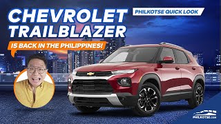 2022 Chevrolet Trailblazer – Same name totally different car  Philkotse Quick Look [upl. by Chuipek]