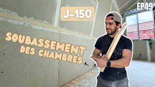 J150  SOUBASSEMENT des chambres 📐  VLOG Rénovation Hangar 49 [upl. by Cordier]