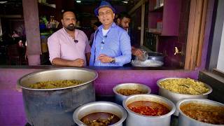 Delicious Wood Fire Biryani Non Veg Meal At This Village Eatery NAMMA HALLIMANE Mangalore Highway [upl. by Aibos]