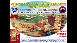 Day 70 Prayers MFM 70 Days Prayer and Fasting Programme 2020 Edition [upl. by Eltotsira284]