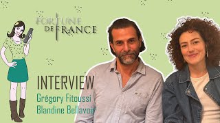 FORTUNE DE FRANCE  interview Grégory Fitoussi amp Blandine Bellavoir [upl. by Verene]