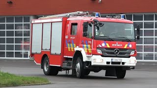 Nivelles Pompiers avec Pompe P45 [upl. by Amrac]