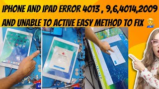 iPad 7 Bootlooping with iTunes Error 9 Code How To Fix with JC v1spro NAND Programmer [upl. by Anyt550]