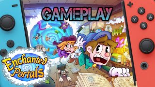 Enchanted Portals  Nintendo Switch Gameplay [upl. by Enihpets]