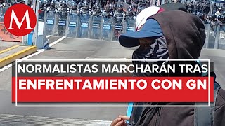 Estudiantes normalistas preparan una marcha en Chilpancingo [upl. by Modie755]