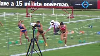 2018 Stawell Women 70m Semi Final 1 [upl. by Damahom]