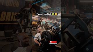 Leg day 😰😨 shorts gym legday fitness workout [upl. by Ytsihc764]