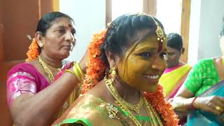 Durga Prasada amp Padmini  Bride ceremony [upl. by Enyluqcaj]