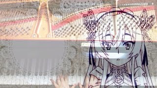 棺姫のチャイカ Chaika The Coffin Princess AVENGING BETTLE OP 「漆黒を塗りつぶせ」 ピアノで弾いてみた Piano Cover [upl. by Marsha]