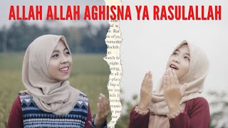 Allah Allah Aghisna Ya Rasulallah Cover By Dilla amp Izah [upl. by Natsirc]