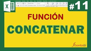 🚀 Función CONCATENAR EXCEL 👉 CÓMO CONCATENAR en EXCEL – CONCATENAR TEXTO en Excel  CONCATENAR EXCEL [upl. by Lleznol346]