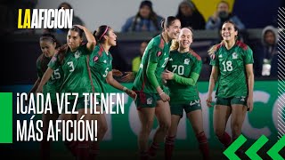 La Selección Mexicana Femenil está levantando por su BUEN JUEGO [upl. by Caassi]