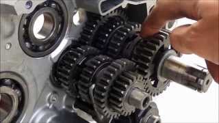 Motorcycle transmission DEMONSTRATION  EXPLANATION [upl. by Patton]