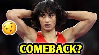 Vinesh Phogat Reacts to COMEBACK Medal Controversy  Olympics 2024 Sports News Facts [upl. by Hadnama]