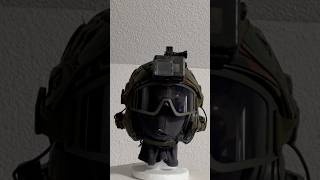 Helmet Setup 🪖 airsoft tactical shorts setup [upl. by Yenhoj292]