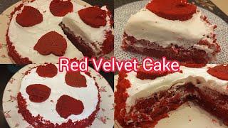 Red Velvet Cake with Cream Cheese Frosting Recipe by Behind the Flavor BehindTheFlavor [upl. by Boonie]