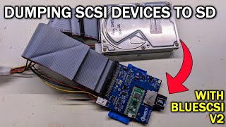 Dumping the contents of SCSI devices using BlueSCSI V2 Initiator Mode [upl. by Naji]