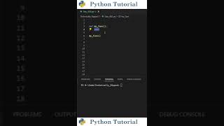 Ellipsis In Python  Python Tutorial [upl. by Nawram]