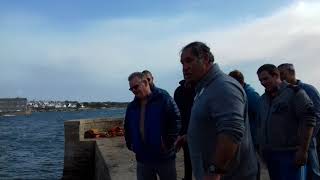 exercice radeau de survie CEFCM Concarneau 16 oct 2017 [upl. by Yatnoed678]