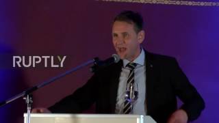 „Denkmal der Schande“ Björn Höcke AfD empört mit HetzRede 17012017  Bananenrepublik [upl. by Dunlavy]