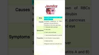 Jaundice disease educationalvideo health [upl. by Polad]