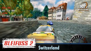 3dfx Voodoo 1  Bleifuss 2  Screamer 2  Switzerland Gameplay [upl. by Llerut]