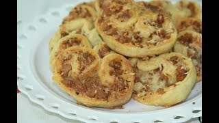 PALMIERS Salés à la Dinde [upl. by Aikal]