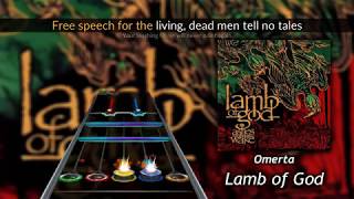 Lamb of God  Omerta Clone Hero Chart Preview [upl. by Nnylarac]