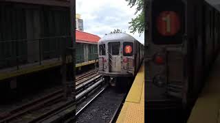 R62A 1 train action at Dyckman Street [upl. by Moya]