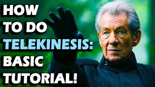 How To Do Telekinesis Official Tutorial amp Guide [upl. by Inanuah]