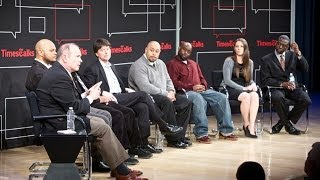 Central Park Five  Interview  TimesTalks [upl. by Ynalem]