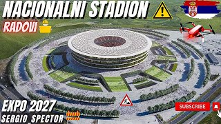 Nacionalni Stadion Projekat NOVA PETLJA na Obilaznici oko Beograda Sajam i EXPO 2027 beograd [upl. by Sallyann]