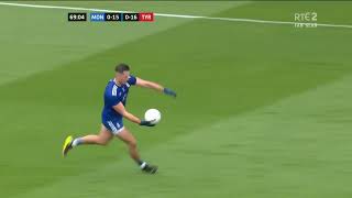 BRILLIANT RORY BEGGAN INTERVENTION  MONAGHAN V TYRONE  2021 FOOTBALL CHAMPIONSHIP  GAA IRELAND [upl. by Johnstone]