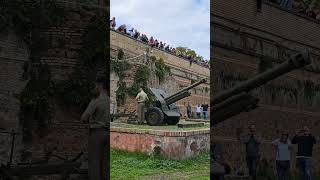 Discover Romes 12 oclock cannon tradition from Gianicolo Hill – a blast of history every day [upl. by Marnie]