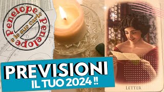 IL TUO 2024  Cosa Ti Accadrà  🎉🎉 🔮 Tarocchi Interattivi  Scegli una Carta 🔮 [upl. by Nylakcaj797]